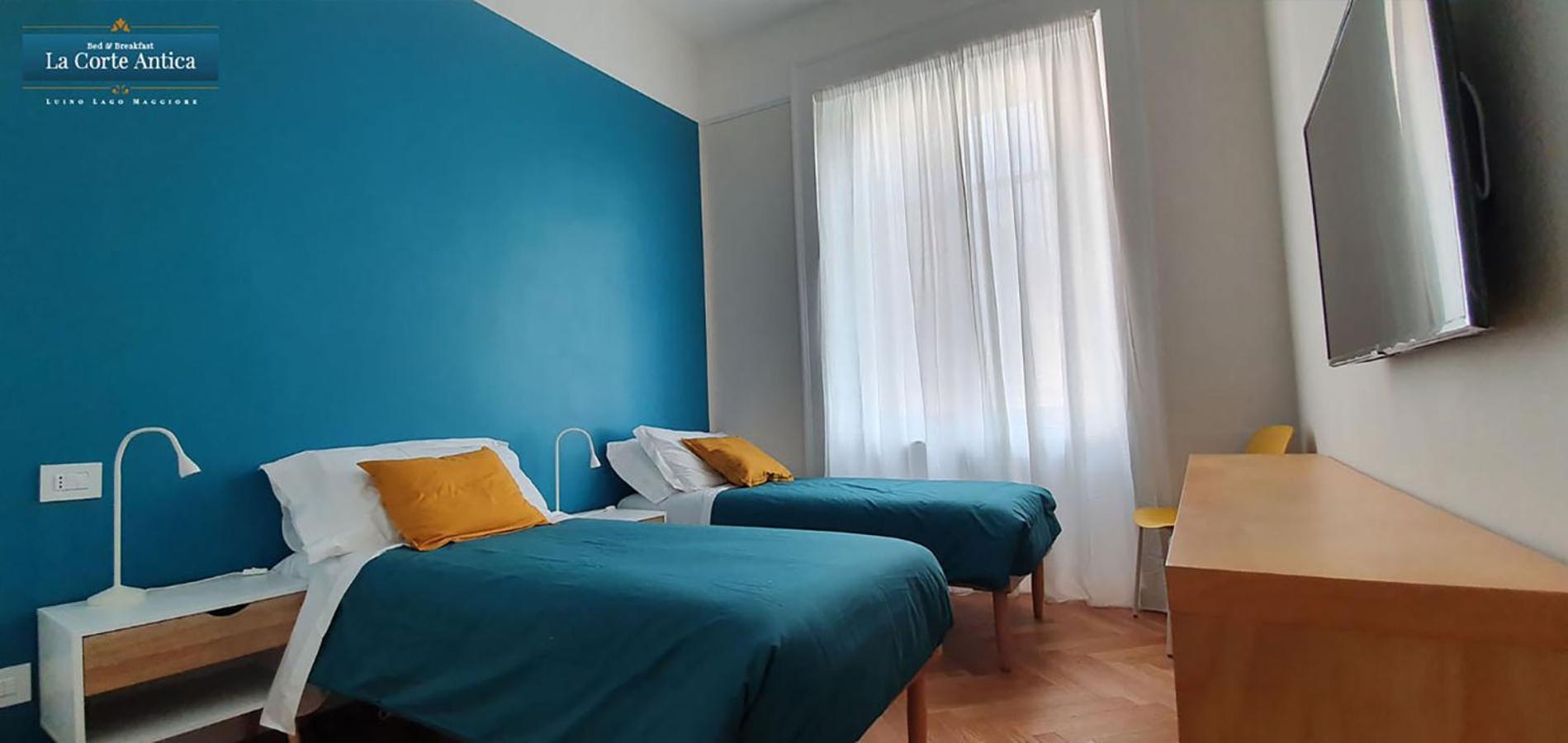 B&B La Corte Antica - Luino Lago Maggiore ภายนอก รูปภาพ