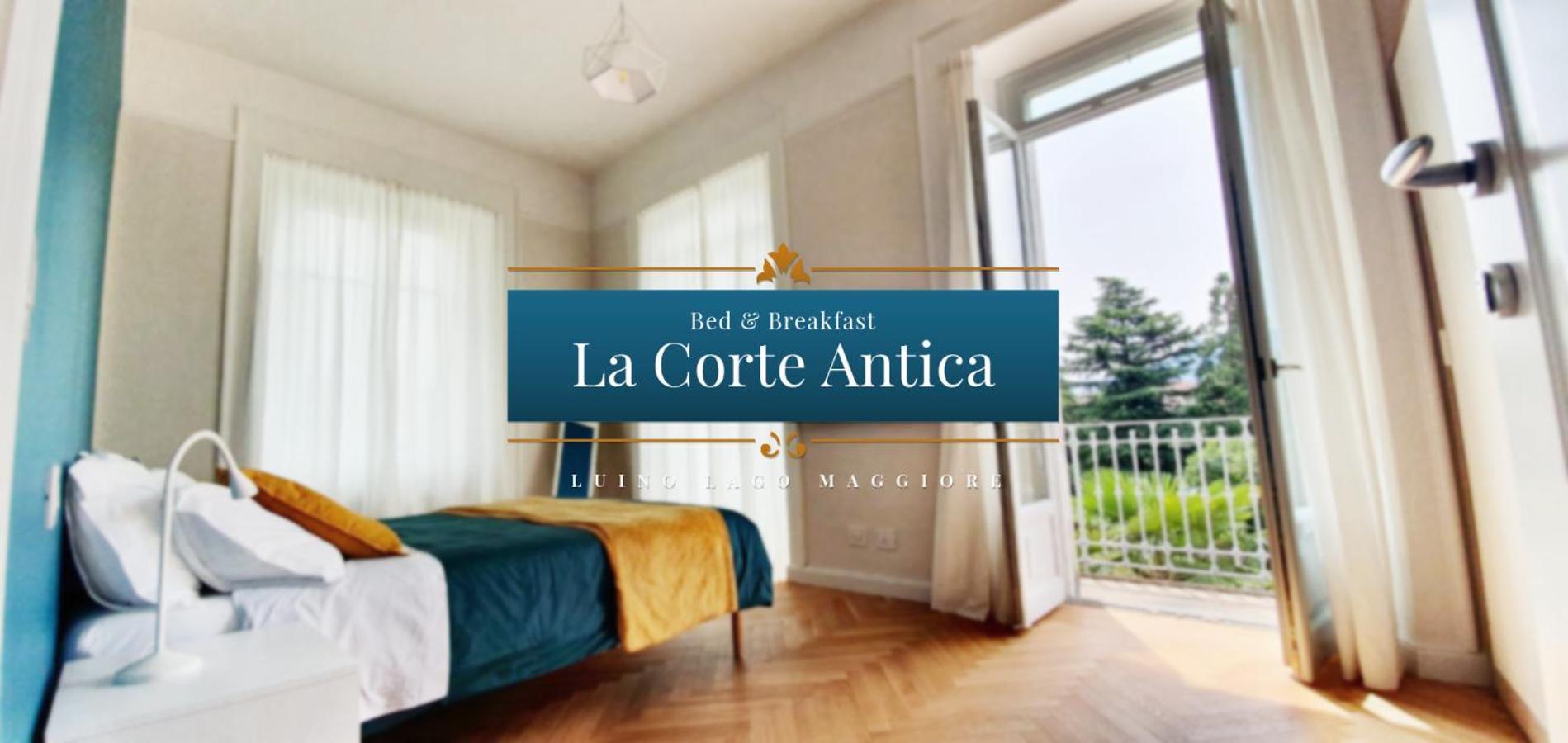B&B La Corte Antica - Luino Lago Maggiore ภายนอก รูปภาพ