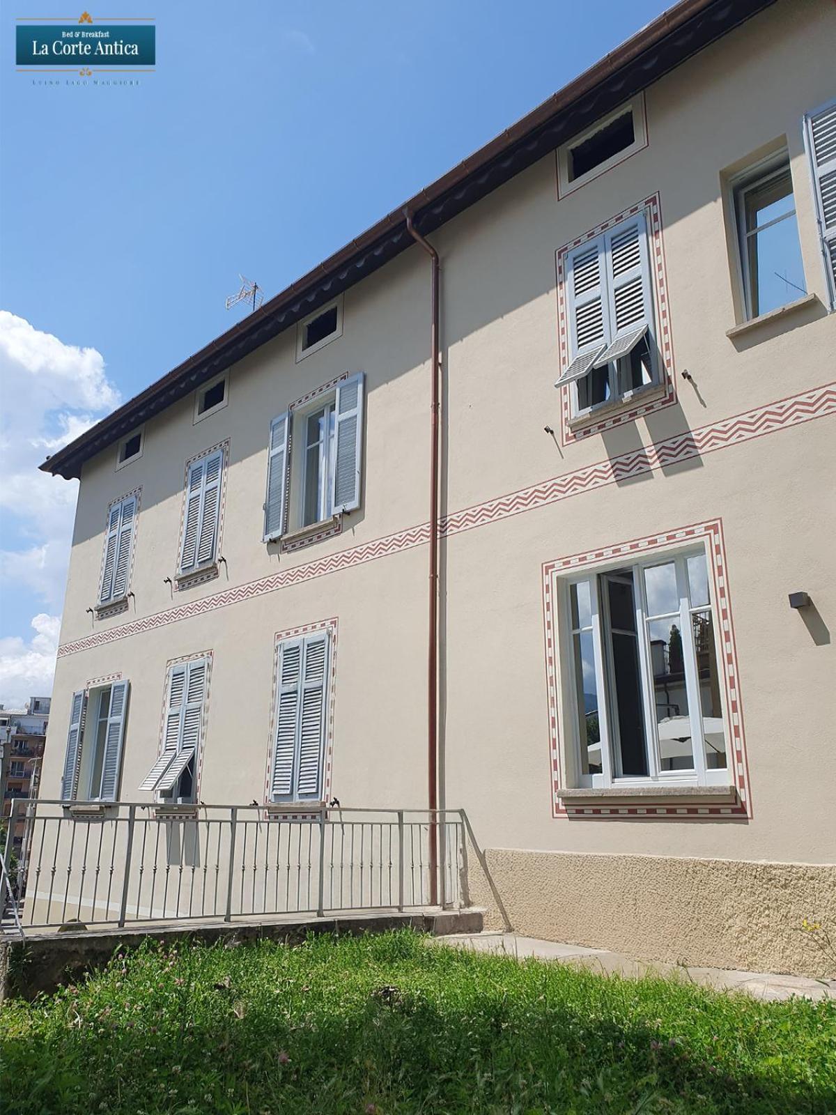 B&B La Corte Antica - Luino Lago Maggiore ภายนอก รูปภาพ